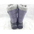 2015 good quality best price PU sole fuzzy wholesale children rubber boots